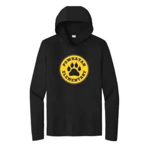 Powhatan Elementary Adult Long Sleeve Hooded Tee