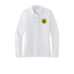 Powhatan Elementary Ladies Long Sleeve Polo