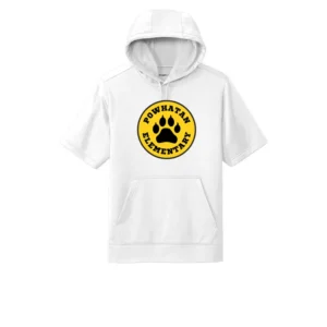 Powhatan Elementary Adult Short Sleeve Hoodie