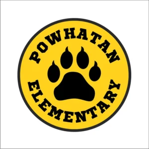 Powhatan Elementary Decal and Magnet