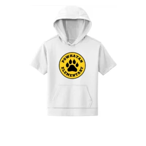 Powhatan Elementary Youth Short Sleeve Hoodie