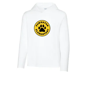 Powhatan Elementary Youth Long Sleeve Hooded Tee
