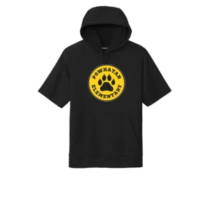 Powhatan Elementary Adult Short Sleeve Hoodie