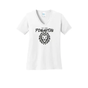 We Are Powhatan Ladies V-Neck